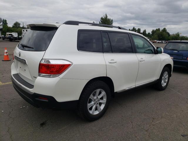 5TDBK3EH0CS172193 - 2012 TOYOTA HIGHLANDER BASE Ақ фото 3