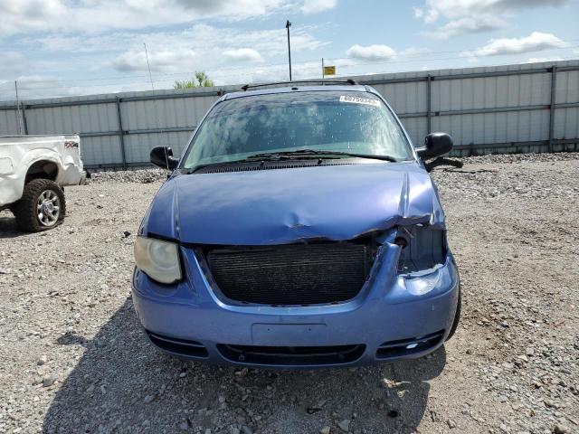 2A4GP44RX7R340101 - 2007 CHRYSLER TOWN & COU LX BLUE photo 5