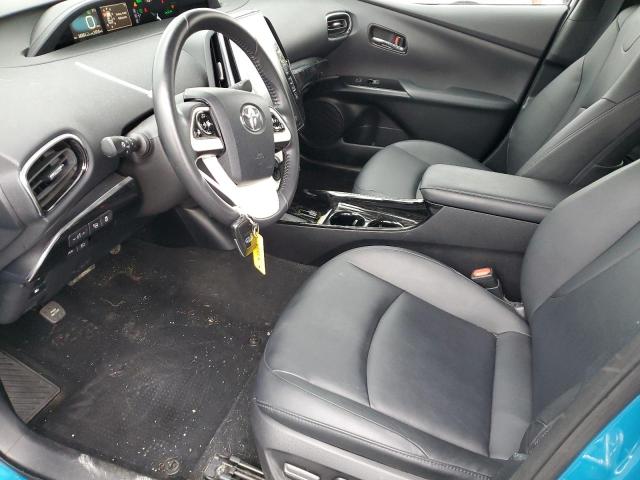 JTDKARFP0J3084495 - 2018 TOYOTA PRIUS PRIM 蓝色 照片 7