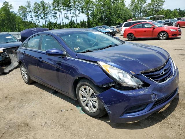 5NPEB4ACXBH061717 - 2011 HYUNDAI SONATA GLS BLUE photo 4