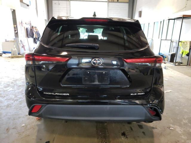 5TDHZRBH0LS512598 - 2020 TOYOTA HIGHLANDER XLE Qara foto 6
