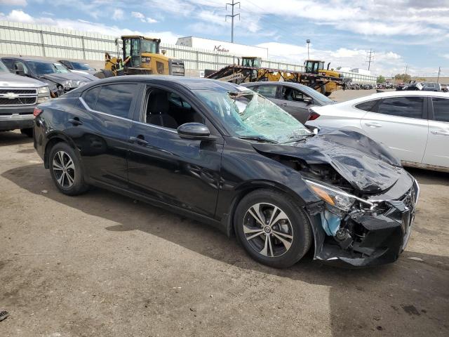 3N1AB8CV8LY229530 - 2020 NISSAN SENTRA SV BLACK photo 4