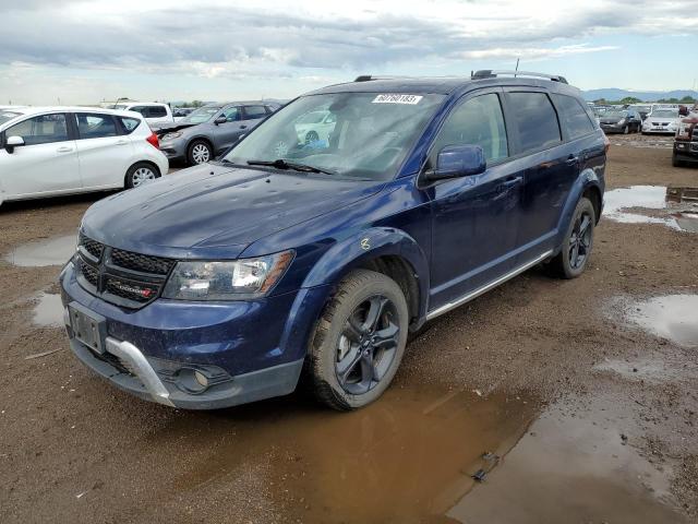 3C4PDDGG9KT780101 - 2019 DODGE JOURNEY CROSSROAD BLUE photo 1