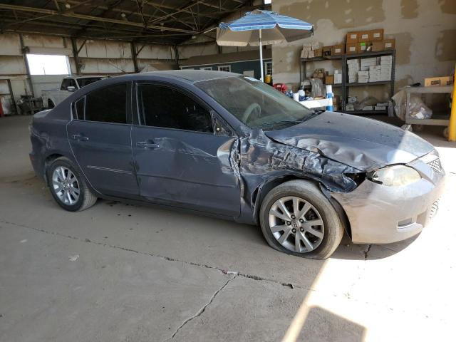 JM1BK12G781837482 - 2008 MAZDA 3 I GRAY photo 4