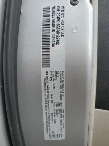 2C4RC1BG5RR129482 - 2024 CHRYSLER PACIFICA TOURING L SILVER photo 14