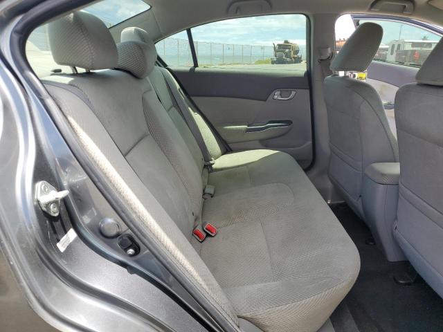 JHMFB4F21CS006756 - 2012 HONDA CIVIC HYBRID GRAY photo 10