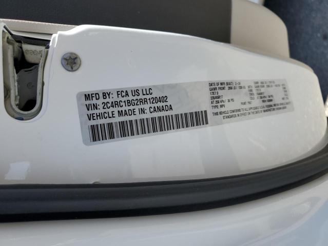 2C4RC1BG2RR120402 - 2024 CHRYSLER PACIFICA TOURING L WHITE photo 13