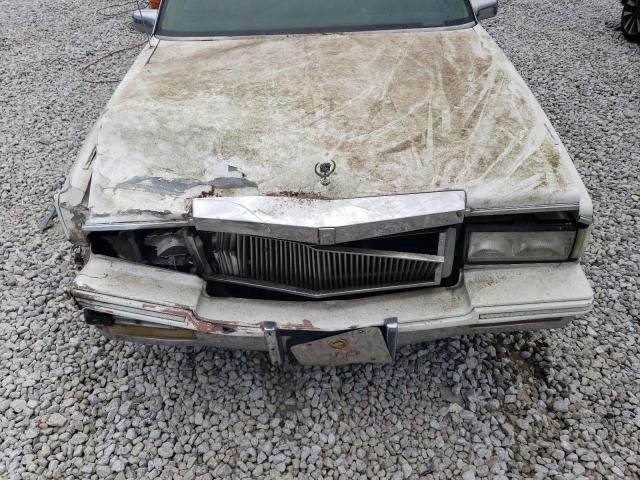 1G6CD1184H4310946 - 1987 CADILLAC DEVILLE WHITE photo 11