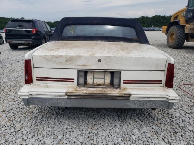 1G6CD1184H4310946 - 1987 CADILLAC DEVILLE WHITE photo 6