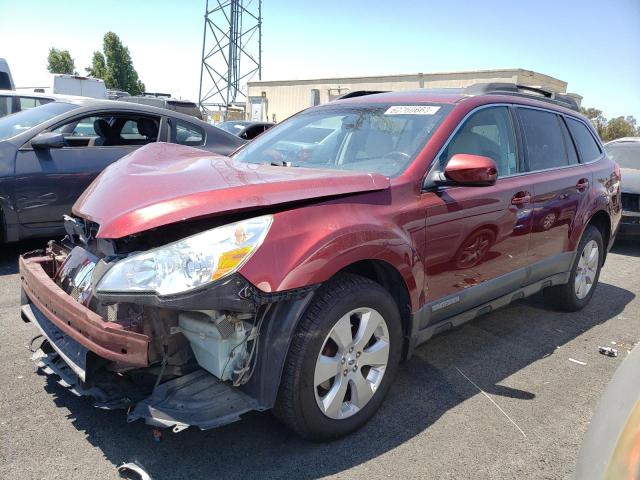 4S4BRBLC3B3430859 - 2011 SUBARU OUTBACK 2.5I LIMITED RED photo 1