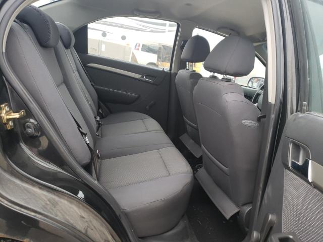 KL1TD56667B076452 - 2007 CHEVROLET AVEO BASE BLACK photo 10