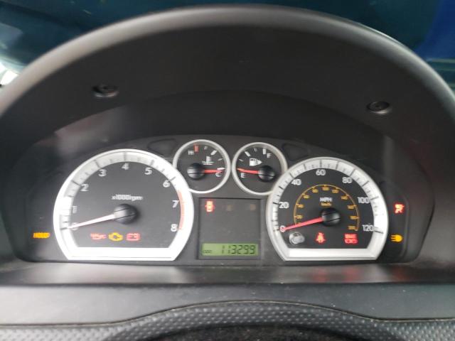 KL1TD56667B076452 - 2007 CHEVROLET AVEO BASE BLACK photo 9