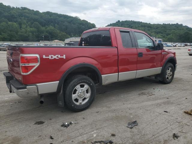 1FTFX1EV4AFB23752 - 2010 FORD F150 SUPER CAB RED photo 3