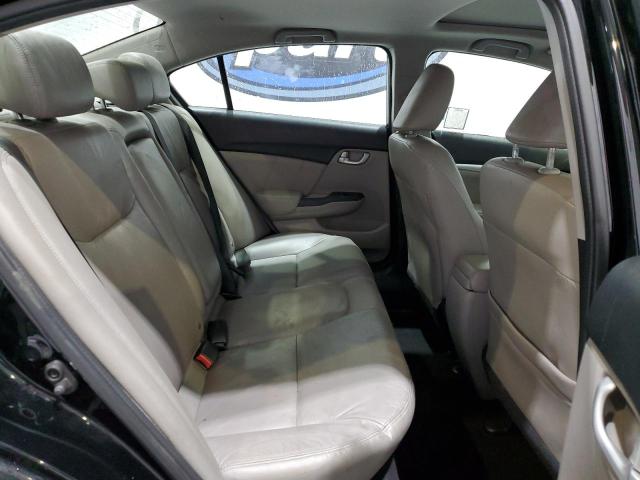 19XFB2F95FE263011 - 2015 HONDA CIVIC EXL შავი ფოტო 10