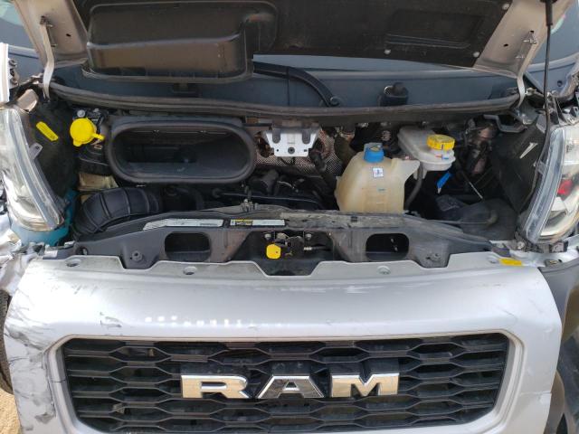 3C6LRVAG3ME529801 - 2021 RAM PROMASTER 1500 STANDARD SILVER photo 12
