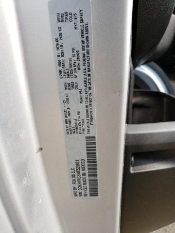 3C6LRVAG3ME529801 - 2021 RAM PROMASTER 1500 STANDARD SILVER photo 13