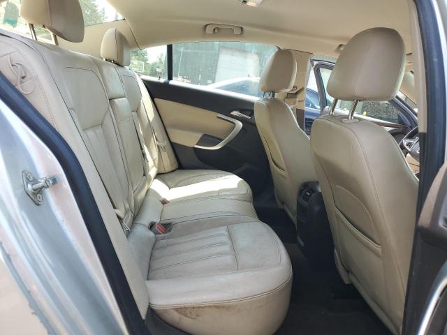 2G4GR5EK2C9117919 - 2012 BUICK REGAL SILVER photo 10