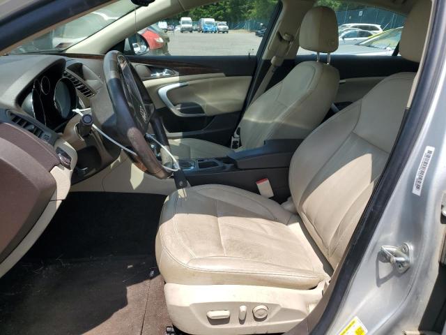 2G4GR5EK2C9117919 - 2012 BUICK REGAL SILVER photo 7