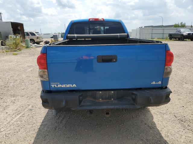 5TFBV54188X080998 - 2008 TOYOTA TUNDRA DOUBLE CAB BLUE photo 6