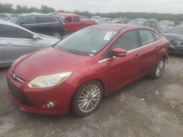 1FAHP3H2XCL211009 - 2012 FORD FOCUS SEL RED photo 1