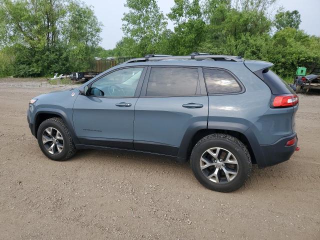 1C4PJMBS4EW160341 - 2014 JEEP CHEROKEE TRAILHAWK GRAY photo 2