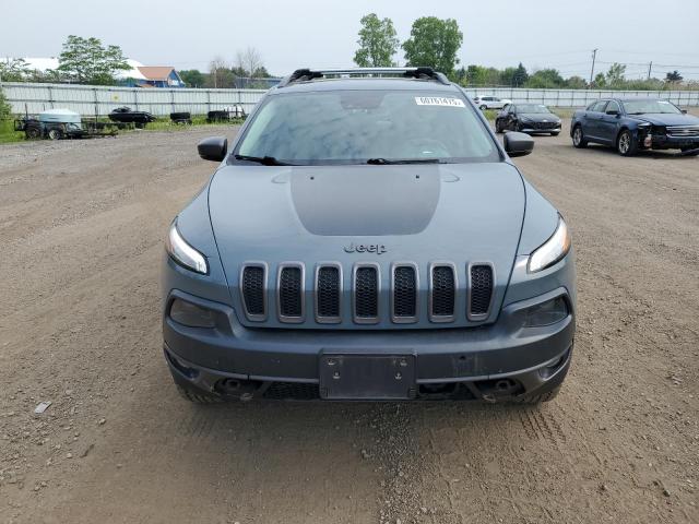 1C4PJMBS4EW160341 - 2014 JEEP CHEROKEE TRAILHAWK GRAY photo 5