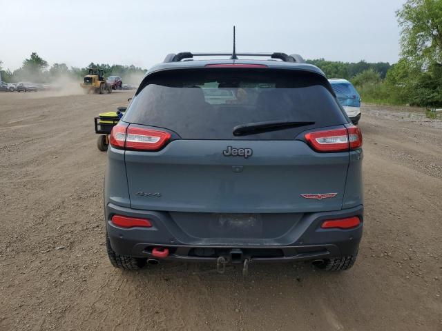 1C4PJMBS4EW160341 - 2014 JEEP CHEROKEE TRAILHAWK GRAY photo 6