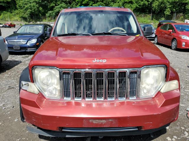 1J8GN58K78W107633 - 2008 JEEP LIBERTY LIMITED RED photo 5