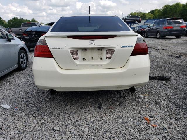 JHMCN36516C003840 - 2006 HONDA ACCORD HYBRID WHITE photo 6