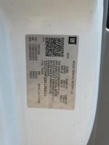 1GCZGHFGXK1264121 - 2019 CHEVROLET EXPRESS G3 Blanco foto 13