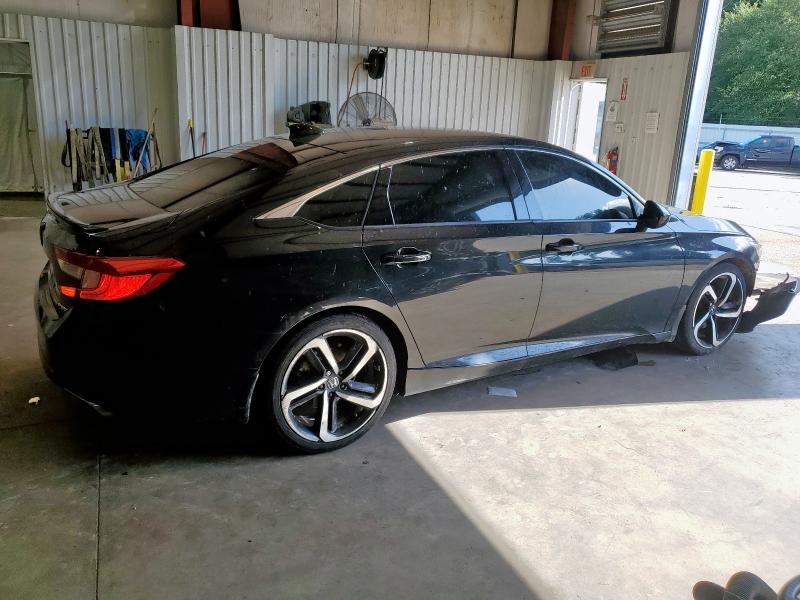 1HGCV1F33KA045485 - 2019 HONDA ACCORD SPORT Siyah fotoğraf 3