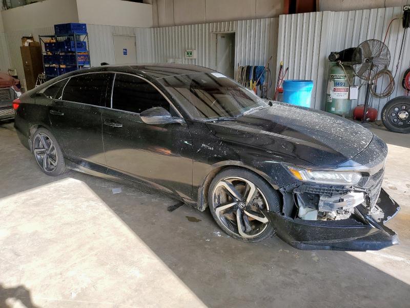 1HGCV1F33KA045485 - 2019 HONDA ACCORD SPORT Siyah fotoğraf 4