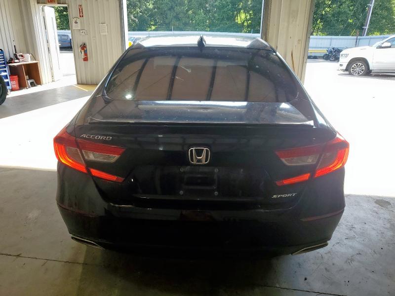 1HGCV1F33KA045485 - 2019 HONDA ACCORD SPORT Siyah fotoğraf 6