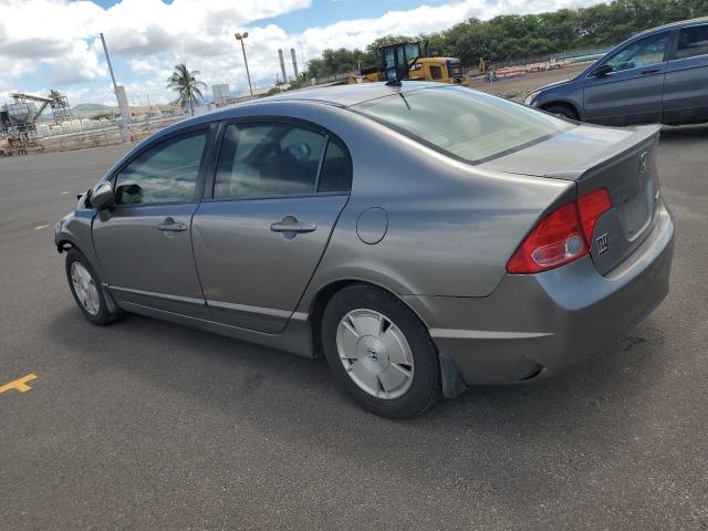 JHMFA36227S022340 - 2007 HONDA CIVIC HYBRID BROWN photo 2