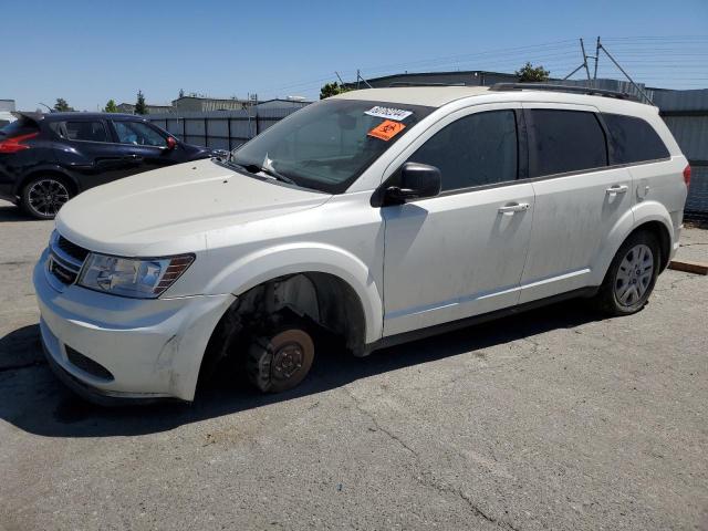 3C4PDCABXGT157987 - 2016 DODGE JOURNEY SE WHITE photo 1