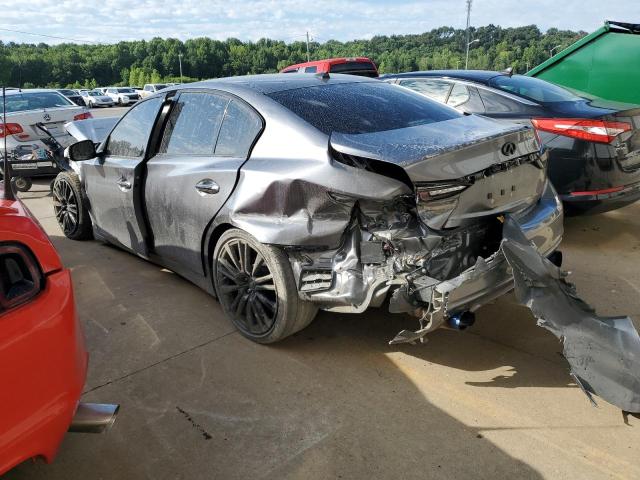 JN1FV7APXJM460523 - 2018 INFINITI Q50 RED SPORT 400 GRAY photo 2