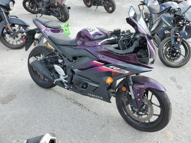 MH3RH18Y1PK009855 - 2023 YAMAHA YZFR3 A PURPLE photo 1