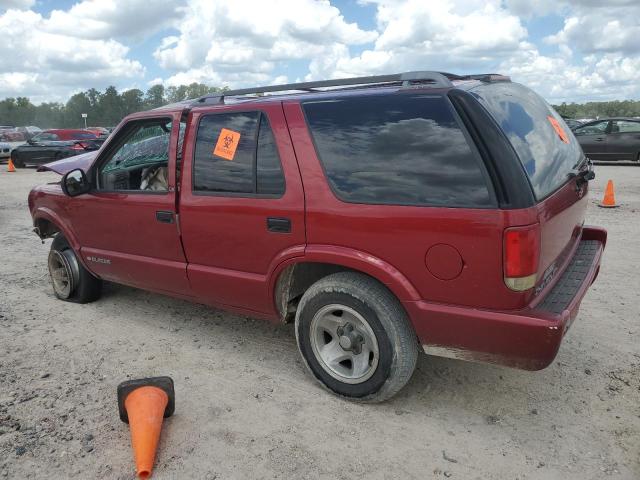 1GNCS13W0S2184822 - 1995 CHEVROLET BLAZER MAROON photo 2