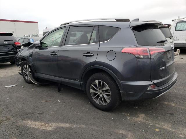 JTMRJREV8HD128164 - 2017 TOYOTA RAV4 HV LE GRAY photo 2