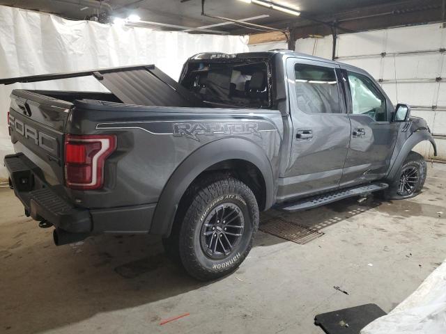 1FTFW1RG9LFB77274 - 2020 FORD F150 RAPTOR CHARCOAL photo 3