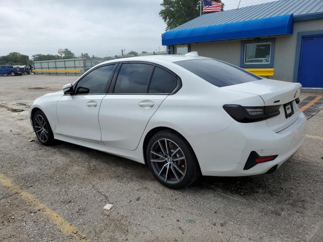 3MW5R7J01L8B24224 - 2020 BMW 330XI WHITE photo 2