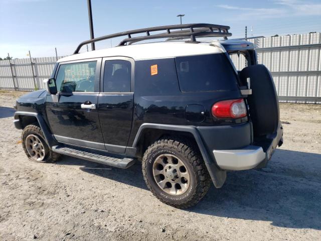 JTEBU4BF0CK123646 - 2012 TOYOTA FJ CRUISER BLACK photo 2