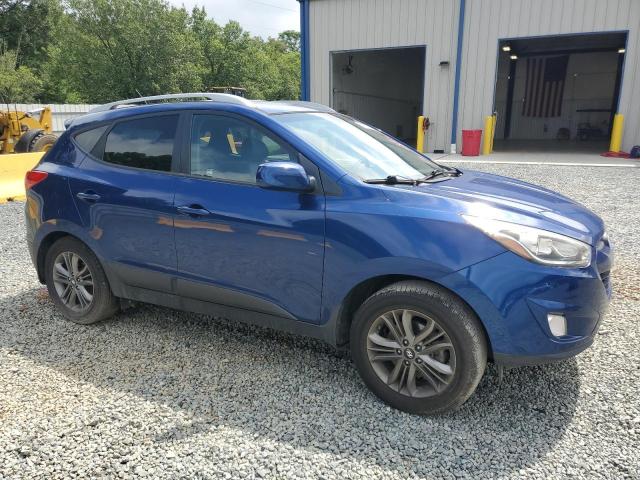 KM8JU3AG8FU953378 - 2015 HYUNDAI TUCSON LIMITED BLUE photo 4