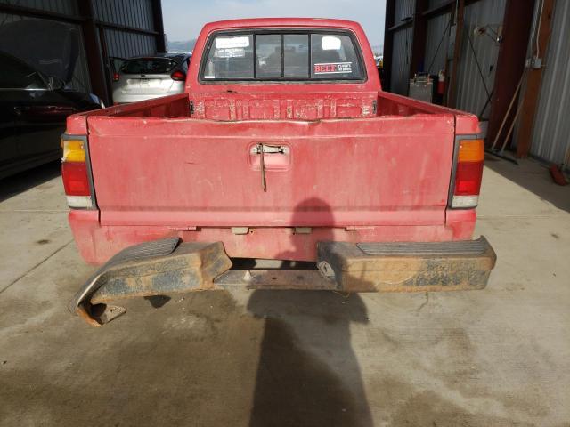 JM2UF3138J0323042 - 1988 MAZDA B2200 CAB PLUS RED photo 6