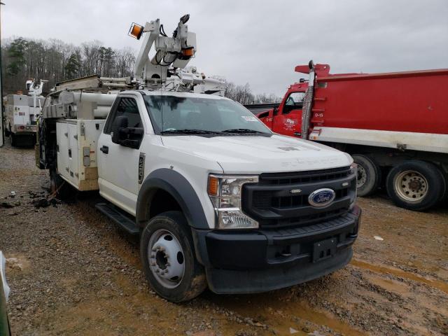 1FDUF4GN9LED62081 - 2020 FORD F450 SUPER DUTY WHITE photo 1