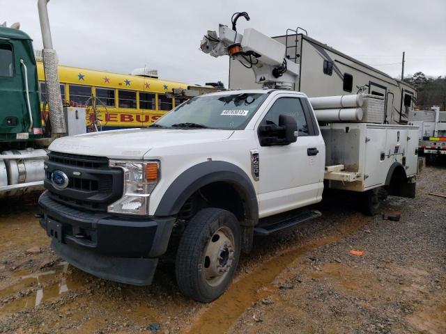 1FDUF4GN9LED62081 - 2020 FORD F450 SUPER DUTY WHITE photo 2