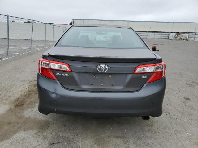4T1BF1FK6CU100747 - 2012 TOYOTA CAMRY BASE ნაცრისფერი ფოტო 6