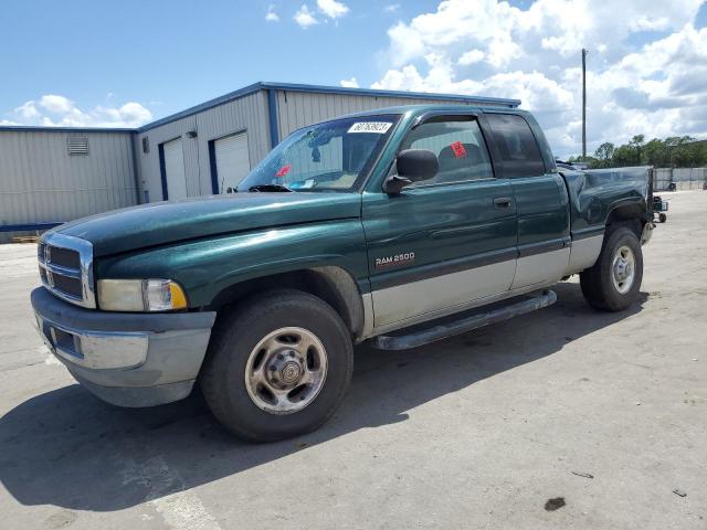 1B7KC2366YJ142466 - 2000 DODGE RAM 2500 GREEN photo 1