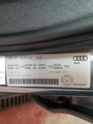 WAUJGCFC0EN066400 - 2014 AUDI A6 PRESTIGE ნაცრისფერი ფოტო 12