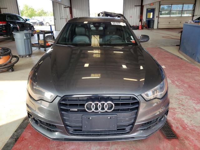 WAUJGCFC0EN066400 - 2014 AUDI A6 PRESTIGE ნაცრისფერი ფოტო 5